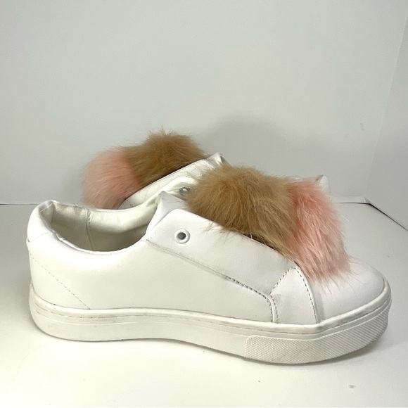 Sam Edelman Women’s Leather Pompom Sneakers Size 7.5M - Picture 8 of 11